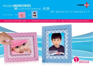 D23 - Frozen memories - 3D photo frame (3.5 x 5)
