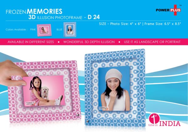 D24 - Frozen memories - 3D photo frame (4 x 6)