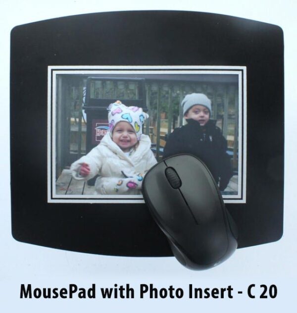 E20 - Mouse pad with paper insert