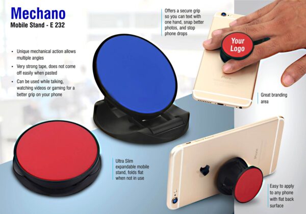 E232 - Mechano mobile stand round