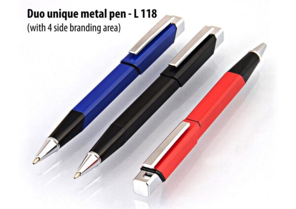 L118 - Duo unique metal pen