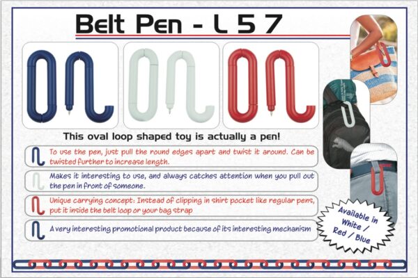 L57 - Belt pen