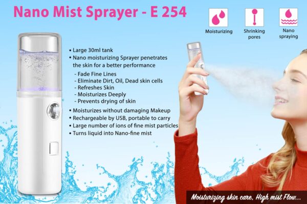 E254 - Nano Mist sprayer | Useful for Sanitizing and Cosmetic purpose