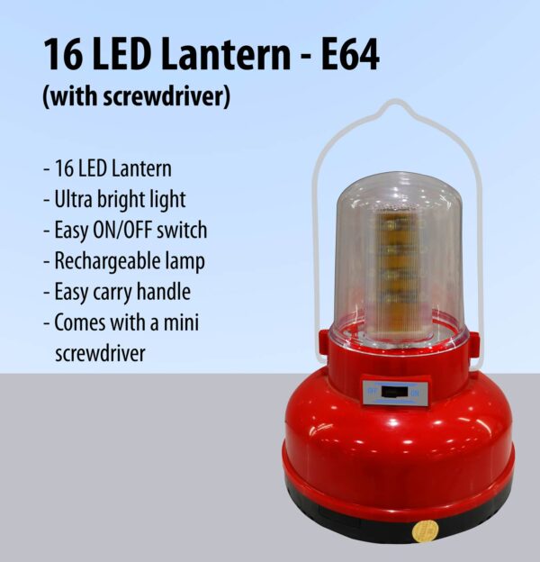 E64 - Power Plus 16 LED lantern