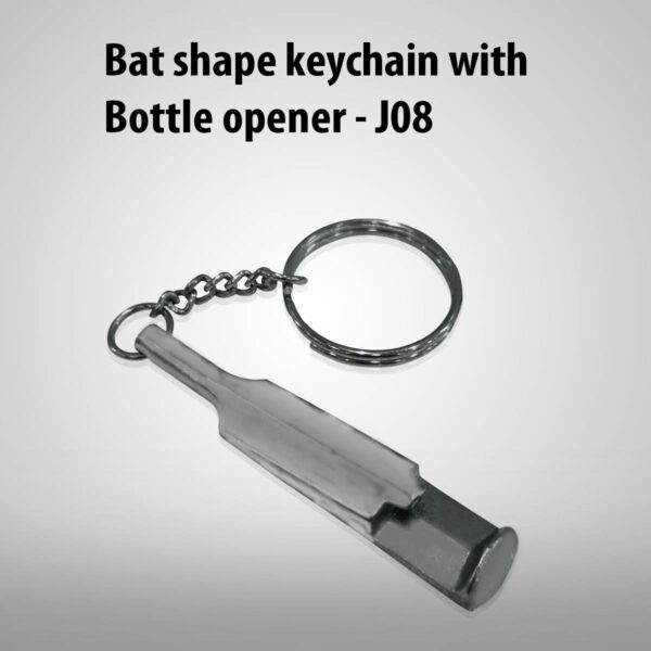 J08 - Bat shape keychain with Bottle opener