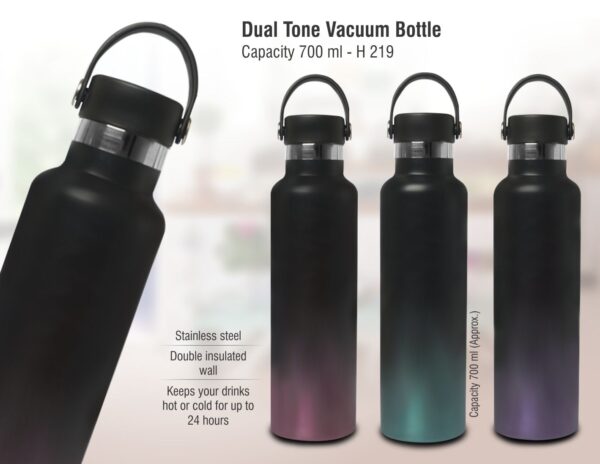 H219 - Dual tone Vacuum bottle | Capacity 700 ml